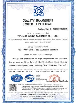 Giấy chứng nhận hệ thống quản lý chất lượng